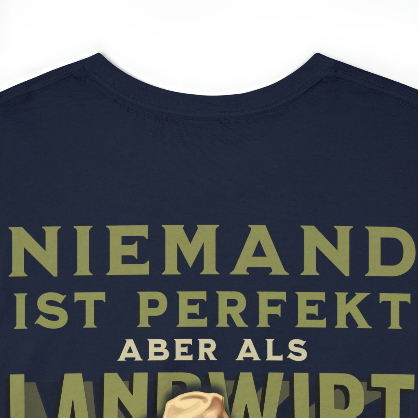 Landehre T-Shirt mit Brust Logo und Rückenmotiv